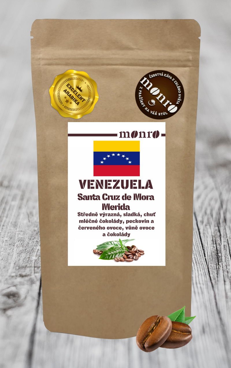 VENEZUELA SANTA CRUZ DE MORA MÉRIDA KÁVA ARABICA