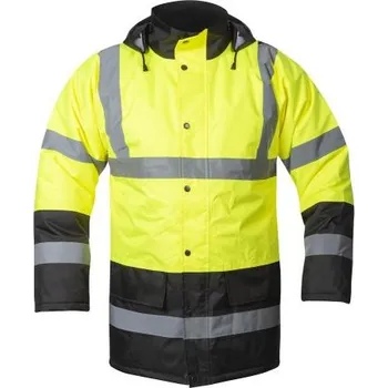Pánská bunda Reflexní zimní bunda ARDON®REF603 žluto-černá 2XL
