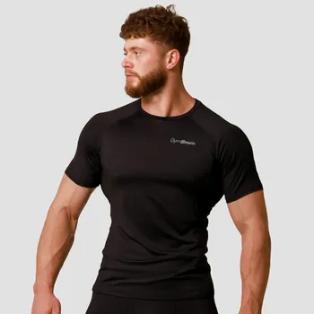 Pánské tričko GymBeam Pulse Running T-shirt Black XL