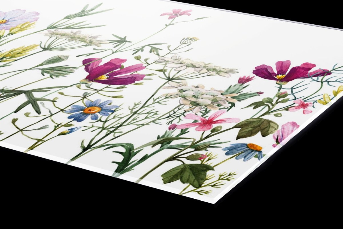 DIMEX | Plexisklo za kuchyňskou linku PGT-24060-144 | 240 x 60 cm | Květinový vzor + Plexisklo za kuchyňskou linku DIMEX v rozměru 240 x 60 cm, motiv Květinový vzor