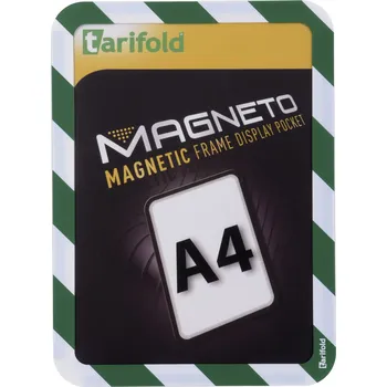 Tarifold Magneto A4 bezpečnostní magnetická, zeleno-bílá