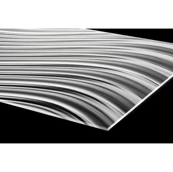 Obklad DIMEX | Plexisklo za kuchyňskou linku PGT-18060-103 | 180 x 60 cm | Stříbrné vlny + Plexisklo za kuchyňskou linku DIMEX v rozměru 180 x 60 cm, motiv Stříbrné vlny