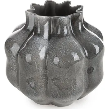 Váza ArtFir Keramická váza NIKO 02 | grafit 35 x 30 cm