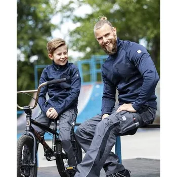 Chlapecká mikina Dětská mikina ARDON®BREEFFIDRY melange tmavě modrá 110-116