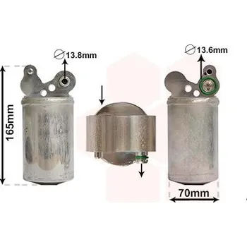 Sušič klimatizace Sušárna, klimatizace VAN WEZEL 5900D185