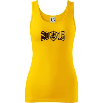 Dámské tričko Narozeninový motiv - znak - 2015 - Dámské tílko - S ( Žlutá )