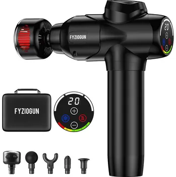 Masážní přístroj FyzioGun masážní pistole - Hot&Cold - s teplým/studeným nástavcem