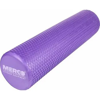 podložka na cvičení Masážní válec Yoga EVA Roller MERCO fialová 60 cm
