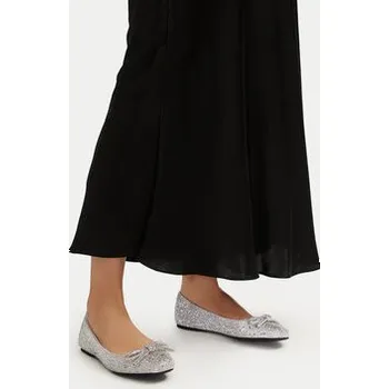 Dámská obuv Baleríny Steve Madden Nilsa-R SM11003518 Stříbrná 37