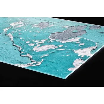 Obklad DIMEX | Plexisklo za kuchyňskou linku PGT-06060-148 | 60 x 60 cm | Oprýskaná zeď + Plexisklo za kuchyňskou linku DIMEX v rozměru 60 x 60 cm, motiv Oprýskaná zeď