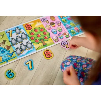 Puzzle Orchard Toys Dlouhé puzzle Velká čísla (1,7 metru)