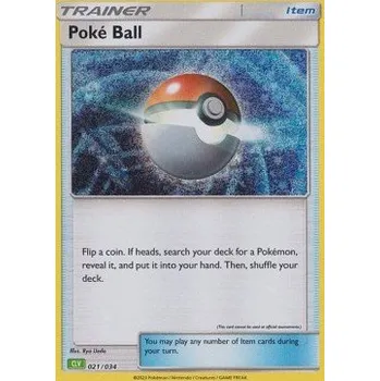 Volný čas Pokémon CLV 021/034 Poké Ball - Trading Card Game Classic