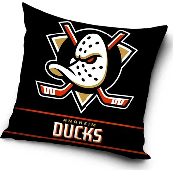 Dekorativní polštářek Polštářek NHL Anaheim Ducks Black Mask