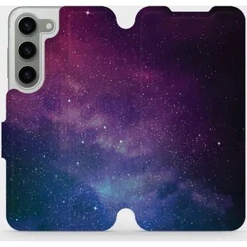 Pouzdro na mobilní telefon Flipové pouzdro Mobiwear - Samsung Galaxy S23 - V147P Mlhovina (Knížkové flip pouzdro, obal, kryt na mobil Samsung Galaxy S23 - V147P Mlhovina, materiál Umělá kůže + TPU - ochrana 360°, stojánek, silikonová vanička, magnetické zavírání)