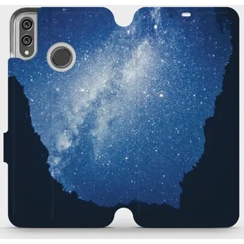 Pouzdro na mobilní telefon Flipové pouzdro Mobiwear - Honor 8X - M146P Galaxie (Knížkové flip pouzdro, obal, kryt na mobil Honor 8X - M146P Galaxie, materiál Umělá kůže + TPU - ochrana 360°, stojánek, silikonová vanička, magnetické zavírání)
