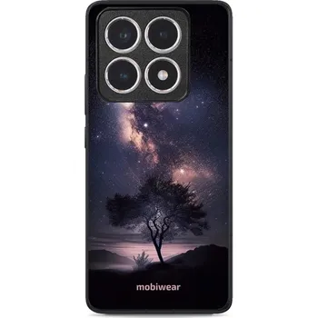Pouzdro na mobilní telefon Lesklý kryt Mobiwear Glossy - Xiaomi 14T - G005G Strom s galaxií (Prémiové lesklé pouzdro, obal, kryt Mobiwear Glossy na mobil Xiaomi 14T - G005G Strom s galaxií, materiál Plast + TPU silikon - krytí po všech stranách, neošoupatelný potisk, tenké proveden
