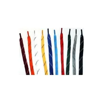 Zimní brusle Hokejarena 310cm úzké voskové tkaničky 310cm, černá