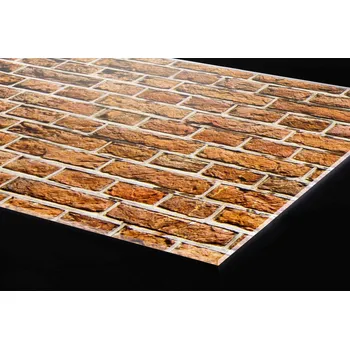 Obklad DIMEX | Plexisklo za kuchyňskou linku PGT-10060-087 | 100 x 60 cm | Stará cihla + Plexisklo za kuchyňskou linku DIMEX v rozměru 100 x 60 cm, motiv Stará cihla