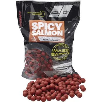 Boilies Starbaits Boilie Spicy Salmon Mass Baiting 3 kg - 14 mm
