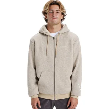 Pánská mikina mikina Quiksilver Keller Sherpa Zip - TKAH/Twill Heather XXL