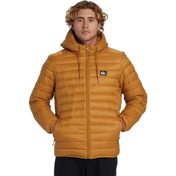 Pánská větrovka bunda Quiksilver Scaly Hood - CMT0/Bone Brown L