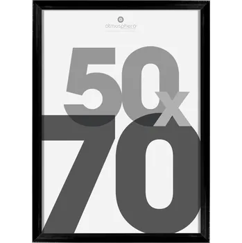 Rám na obraz Atmosphera Fotorámeček LISE 50 x 70 cm, černý