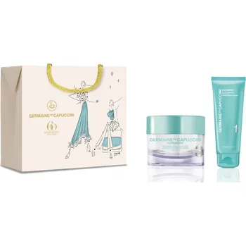 Kosmetická sada Germaine de Capuccini Purexpert Moments Set - Čistící matující pěna 125 ml + Hydratační a matující gel-krém 50 ml Dárková sada