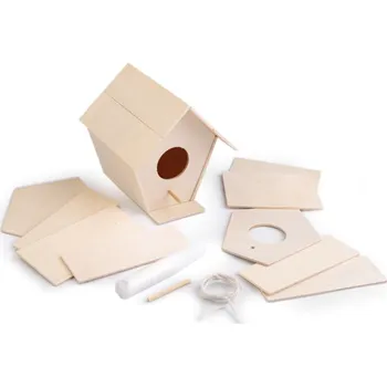 kreativní sada Kreativní dřevěná ptačí budka pro dekoraci