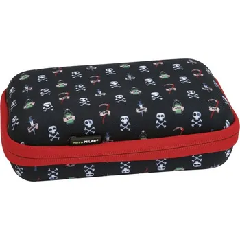 Penál Polopevná sada MILAN s plnými penály série Pirates černá