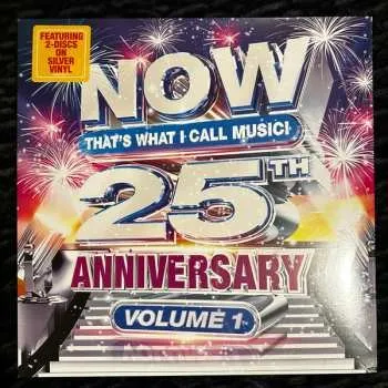 Hudba 2LP Various: NOW That's What I Call Music! 25th Anniversary Volume 1 CLR 2023 Silver Coloured Vinyl