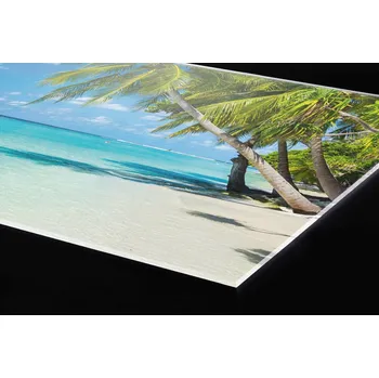 Obklad DIMEX | Plexisklo za kuchyňskou linku PGT-06040-091 | 60 cm x 40 cm | Pláž v ráji + Plexisklo za kuchyňskou linku DIMEX v rozměru 60 cm x 40 cm, motiv Pláž v ráji