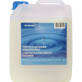 Čisticí prostředek na koerce a čalounění Dr. Schutz koncentrát na koberce do extraktorů 5l