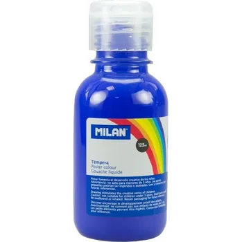 Vodová barva Temperová barva Milan 125ml základní modrá