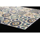 DIMEX | Plexisklo za kuchyňskou linku PGT-24060-165 | 240 x 60 cm | Modré kachličky + Plexisklo za kuchyňskou linku DIMEX v rozměru 240 x 60 cm, motiv Modré kachličky