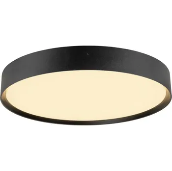 BIG WHITE (SLV) DECONA nástěnné a stropní svítidlo, kulaté, 2700/3000K, 23W, fázově stmívatelné, černé 1008582