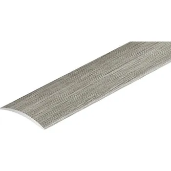 Podlahová lišta ACARA AP4 přechodová lišta samolepící, hliník + fólie dub šedorýnský, 30 mm, 0,9 m