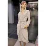 3995 šedý dámský župan Barva: šedá, Velikost: XL