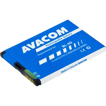 Baterie odpovídající typu WINNER BS-02 - AVACOM GSNO-BL4D-S1200A Li-Ion 3,7V 1200mAh