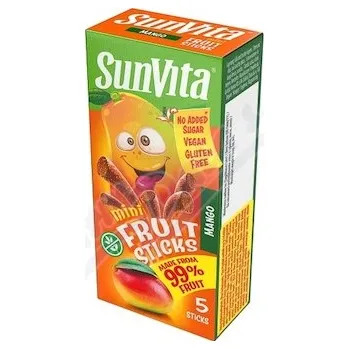 Dětská výživa SunVita Fruit Sticks ov.tyčinky mini mango 5x10g