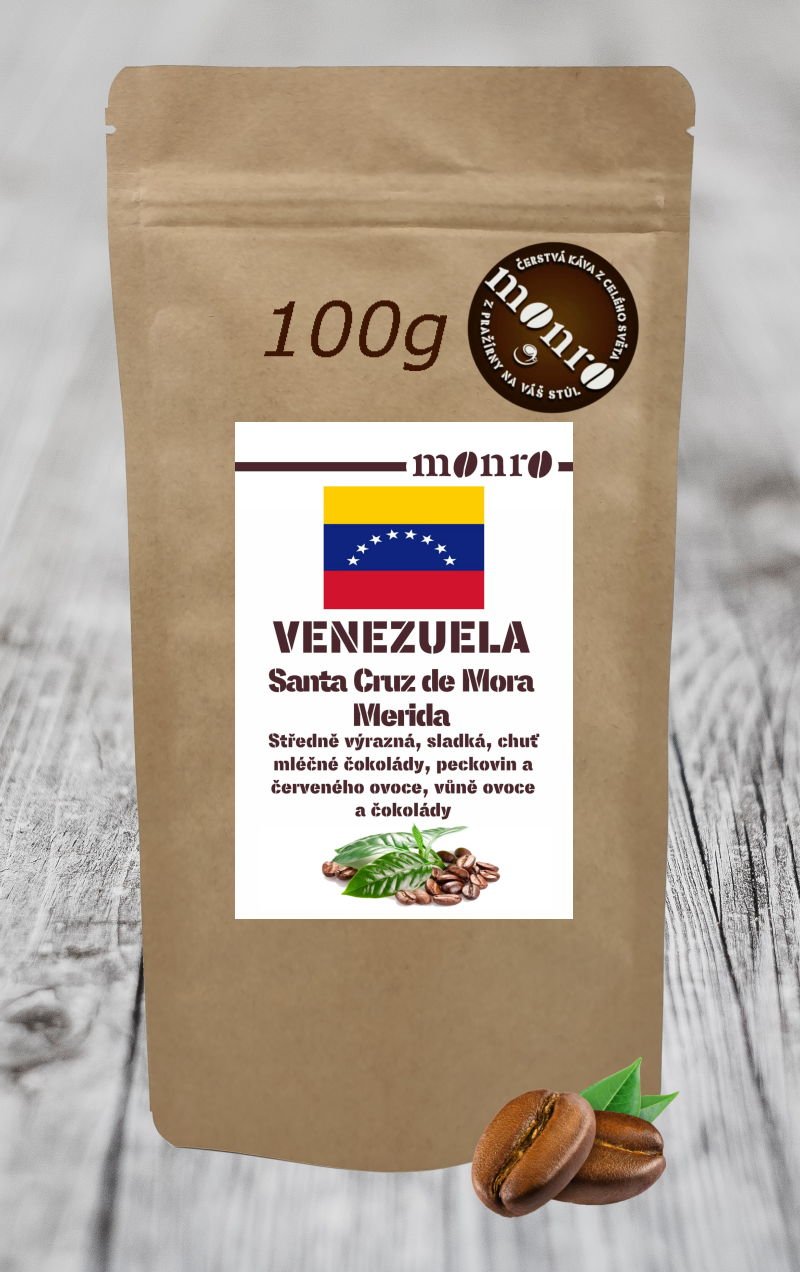 VENEZUELA SANTA CRUZ DE MORA MÉRIDA KÁVA ARABICA