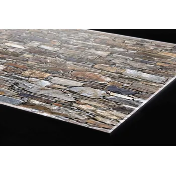 Obklad DIMEX | Plexisklo za kuchyňskou linku PGT-24060-174 | 240 x 60 cm | Staré cihlová zeď + Plexisklo za kuchyňskou linku DIMEX v rozměru 240 x 60 cm, motiv Staré cihlová zeď