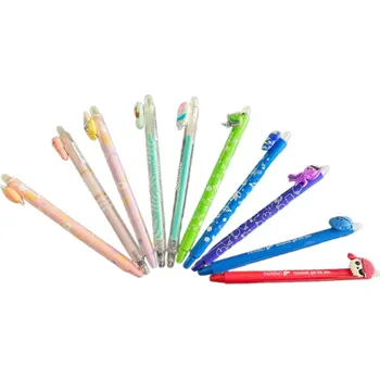 Gelové mazací pero Perro Claro Fun mix barev těla s modrou náplní