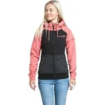 Meatfly dámská technická mikina Alisha Coral / Black | Černá | Velikost S