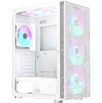 PC skříň MONTECH X3 Mesh midi tower herní pouzdro bílá