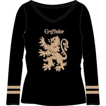 Dívčí tričko dl.r. Harry Potter 5202031 černé