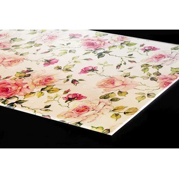 Obklad DIMEX | Plexisklo za kuchyňskou linku PGT-10060-177 | 100 x 60 cm | Růžičky + Plexisklo za kuchyňskou linku DIMEX v rozměru 100 x 60 cm, motiv Růžičky