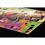 DIMEX | Plexisklo za kuchyňskou linku PGT-18060-020 | 180 x 60 cm | Graffiti + Plexisklo za kuchyňskou linku DIMEX v rozměru 180 x 60 cm, motiv Graffiti