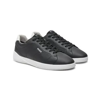 Pánské tenisky Sneakersy Hugo Riven Tenn punyl 50523439 Černá 45