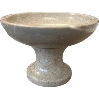 Mani Bhadra Mani Bhadra Kadidelnice Miska pro vykuřování Onyx (béžový), Ø 9,5 cm