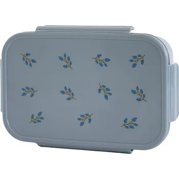 Úložný box 3 sprouts, Obědový box Bento Blueberry z recyklovaného materiálu sytě modrý - Formadore